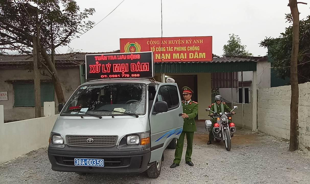 Hà Tĩnh, mại dâm, công an, huyện Kỳ Anh, nạn mại dâm, tệ nạn xã hội Hà Tĩnh, mại dâm, công an, huyện Kỳ Anh, nạn mại dâm, tệ nạn xã hội