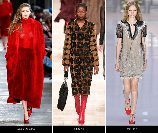 7 xu hướng giày nữ đẹp tại Tuần lễ thời trang Thu-Đông 2017