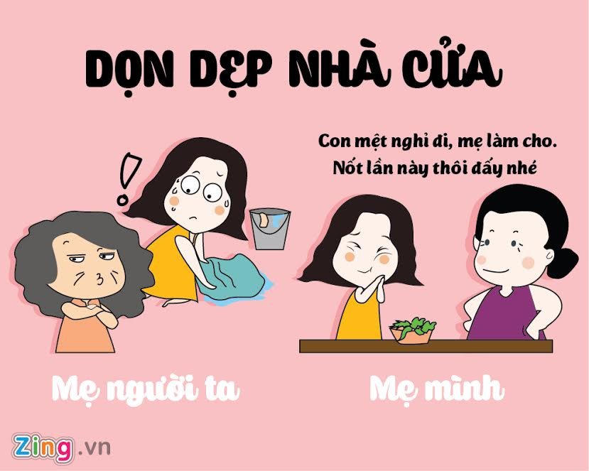 mẹ chồng, mẹ chồng nàng dâu, con dâu, nhà chồng, mẹ đẻ