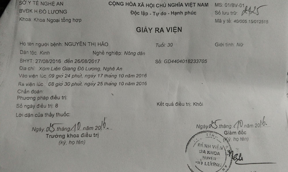 mổ nhầm, cắt ruột thừa, u nang buồng trứng