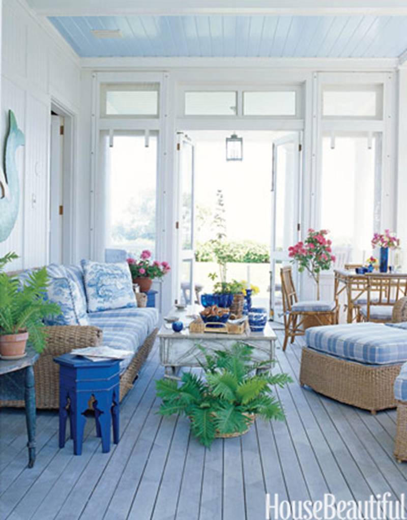 căn hộ, trang trí nhà mùa hè