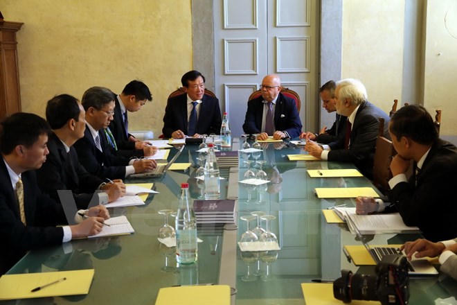 Việt Nam-Italy trao đổi thông tin về hoạt động phòng chống tội phạm