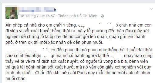Sốt xuất huyết "xình xịch", dân ngóng thuốc phòng dịch 