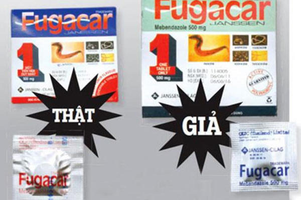thuốc tẩy giun, thuốc giả thuốc tẩy giun, thuốc giả
