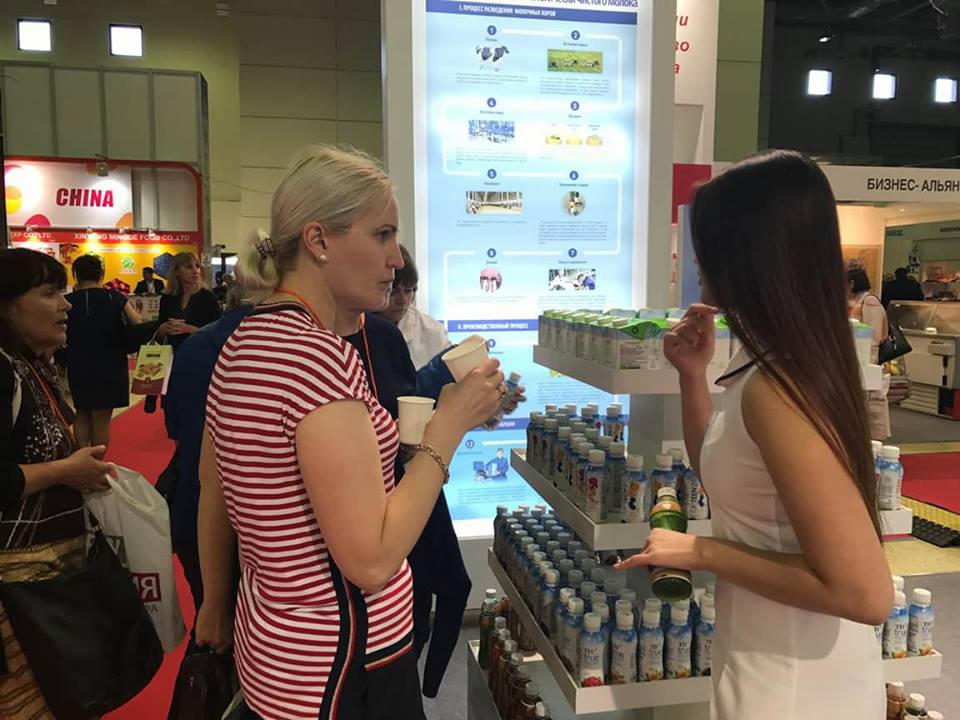 “Ghi điểm” với chuyên gia quốc tế, TH true Herbal đạt giải Vàng tại World Food Moscow 2017