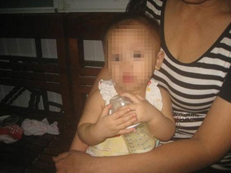 Bé gái 9 tháng tuổi được giải cứu khỏe mạnh.