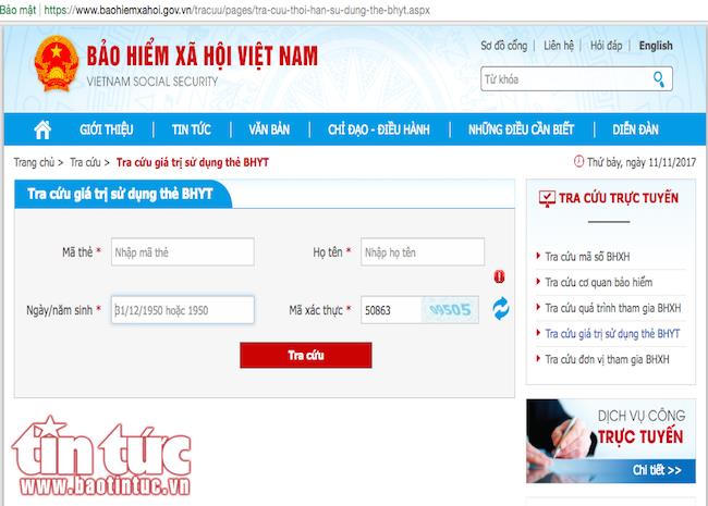 Cách tra cứu để biết thông tin công ty có đóng bảo hiểm y tế cho mình hay không