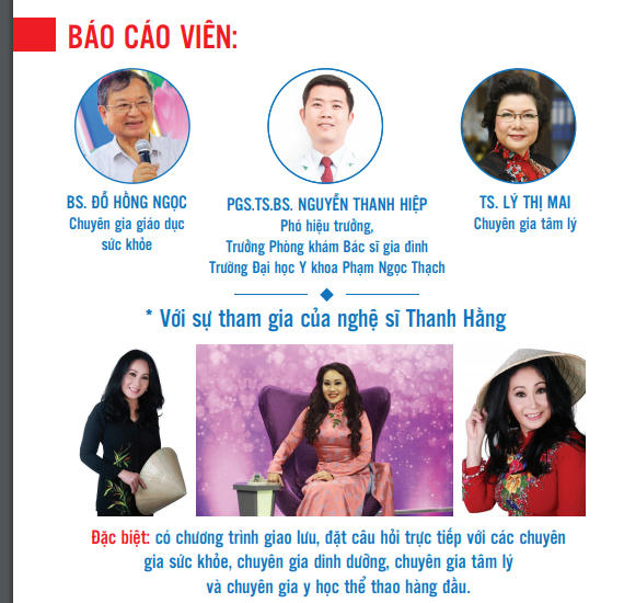 Tư vấn “Bí quyết sống khỏe” cho hơn 500 người