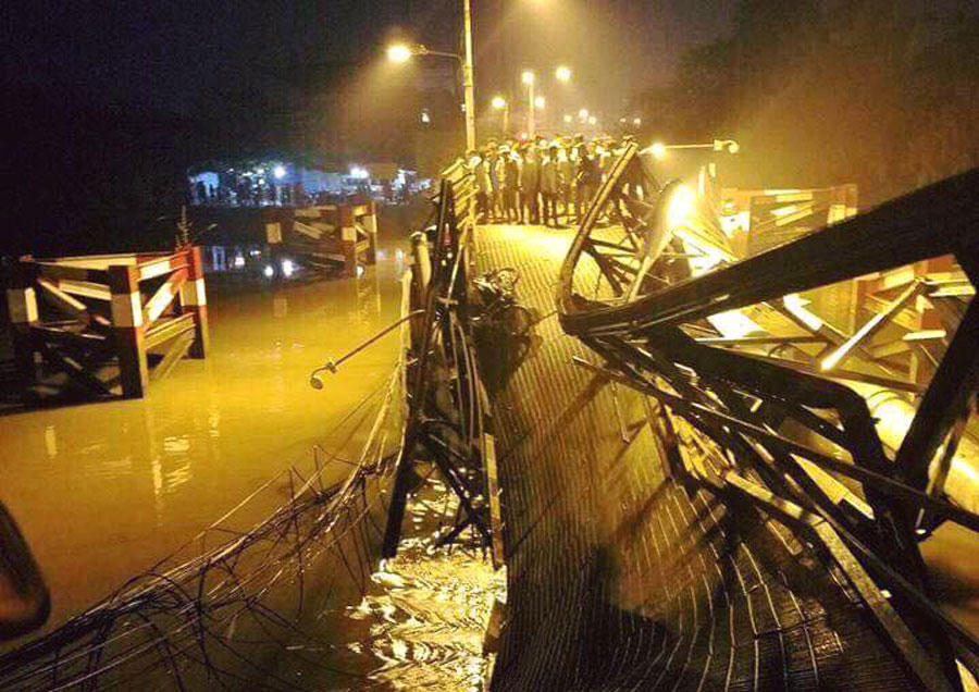 sập cầu ở Sài Gòn,cầu Long Kiểng,sập cầu Long Kiểng