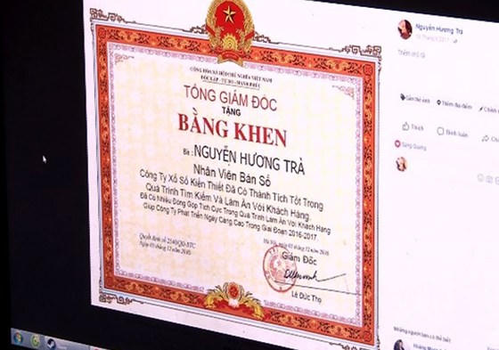 Bắt 9 đối tượng dùng Facebook bán tiền giả lừa đảo trúng thưởng ảnh 1