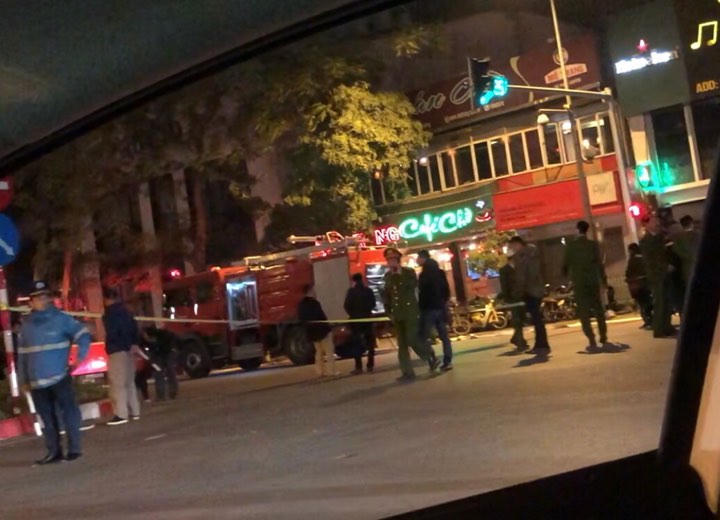 Hà Nội: Cháy nhà 5 tầng trên phố Trần Duy Hưng