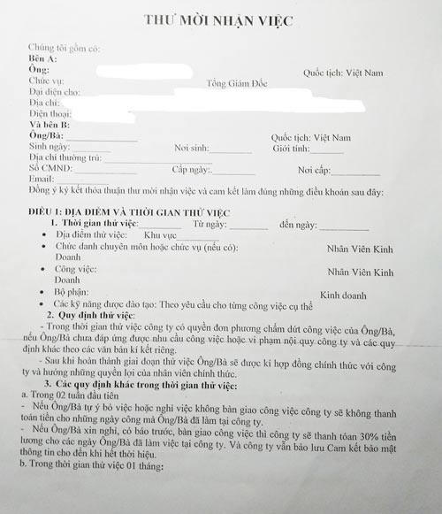 Thiệt thòi vì ký hợp đồng qua mạng - Ảnh 1. Thiệt thòi vì ký hợp đồng qua mạng - Ảnh 1.