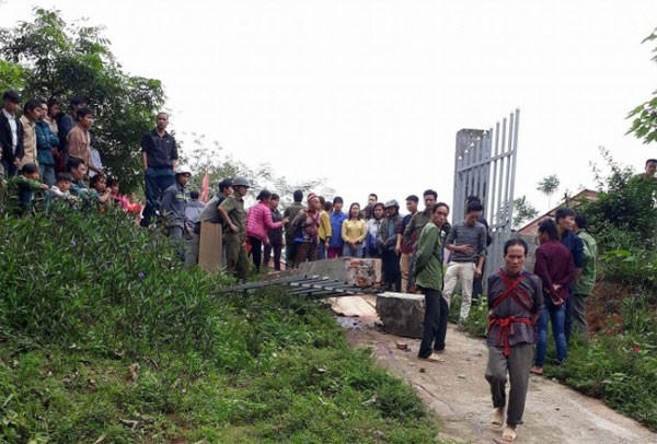  Điểm trường nơi xảy ra sự việc. Ảnh: Tuấn Ngọc 