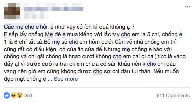 Khong trao vang ngay cuoi: Me chong qua dang hay con dau so do? hinh anh 2