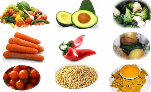 Các thực phẩm giúp ngừa ung thư. Ảnh: H.C.