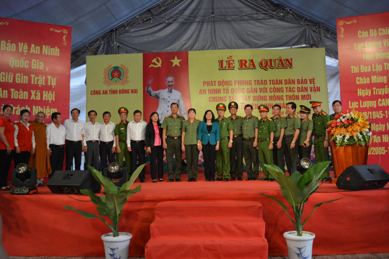 Đồng Nai ra quân làm công tác dân vận Chung sức xây dựng nông thôn mới