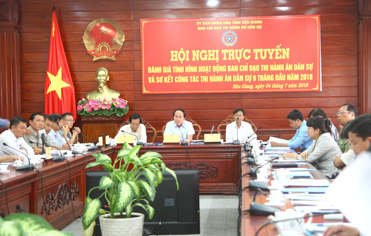 Thi hành án dân sự Hậu Giang: Quyết tâm hoàn thành nhiệm vụ được giao