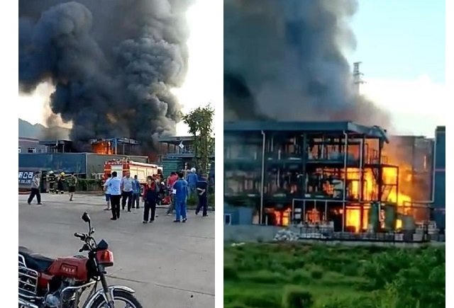 Nổ lớn tại nhà máy ở TQ, hơn 30 người thương vong