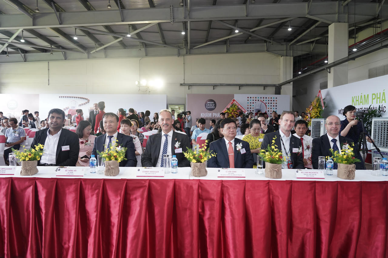 Nestlé Việt Nam khánh thành dây chuyền sản xuất viên nén NESCAFÉ Dolce Gusto