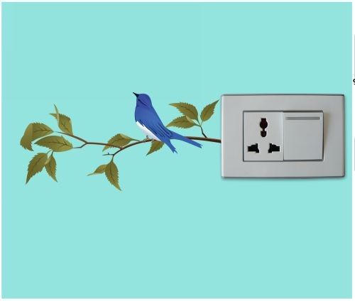 Khéo léo trang trí ổ điện