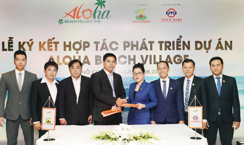 Tập đoàn Việt Úc và Công ty Thiên Minh hợp tác phát triển giai đoạn 2 dự án Aloha Beach Village