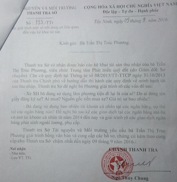 Tiếp vụ 'Oan đã giải nhưng khuất vẫn còn': Không có thẩm quyền vẫn... “ra lệnh”