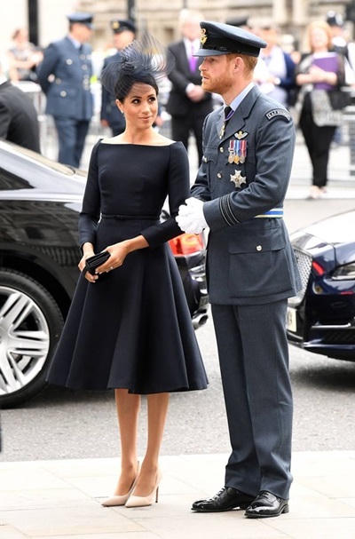 Công nương Meghan Markle và hoàng tử Harry.