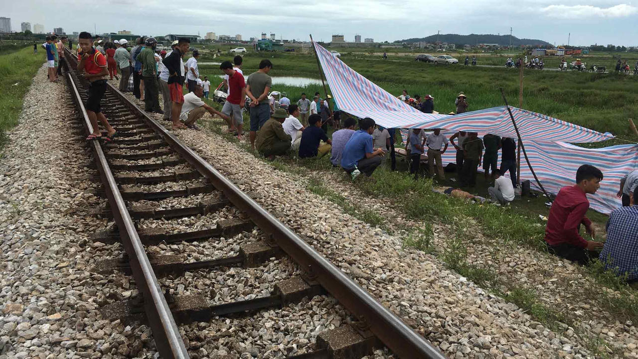 Tai nạn đường sắt,tai nạn tàu hoả,tai nạn chết người,Nghệ An,tai nạn,tai nạn giao thông