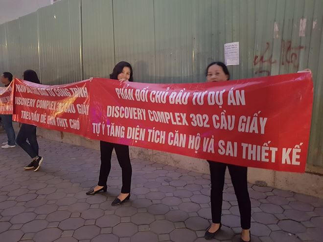 Chủ đầu tư Discovery Complex 302 Cầu Giấy  chuẩn bị hầu tòa