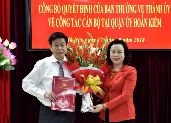 Bổ nhiệm nhân sự Hà Nội, TP.HCM