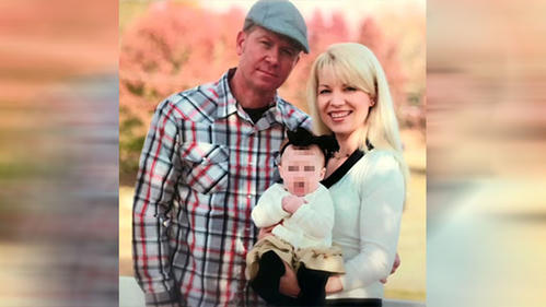 Gia đình của Keith King trước khi hai người ly hôn.