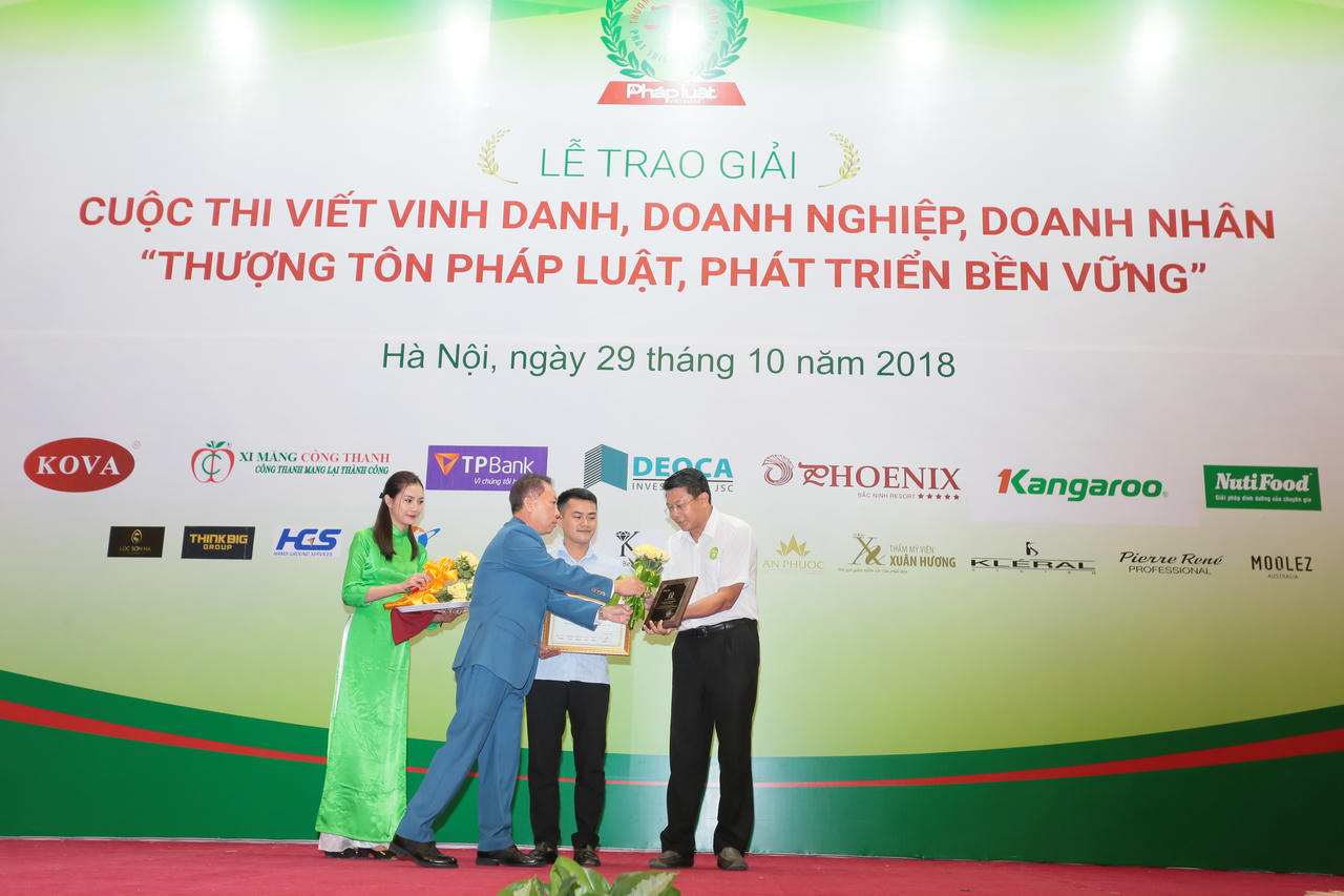 Trao giải cuộc thi viết vinh danh doanh nghiệp, doanh nhân: Đêm hội tụ của những doanh nhân tiêu biểu