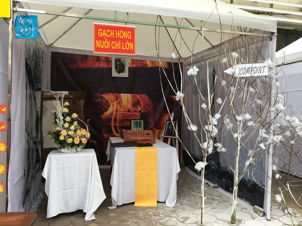 Tái hiện cuộc đời Chủ tịch Hồ Chí Minh trong hội trại của học sinh trường Nguyễn Tất Thành