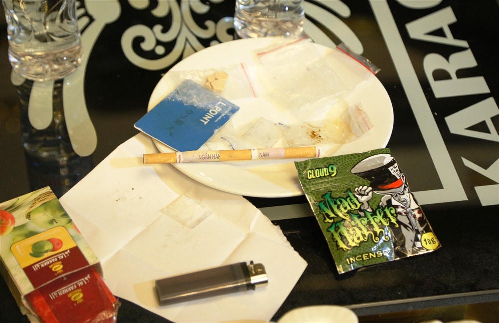 Tang vật thu giữ tại hiện trường