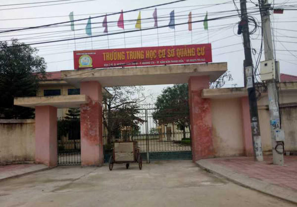 Ngôi trường xảy ra vụ việc.