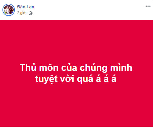 Facebook 'nóng bỏng' những dòng cảm xúc dành cho các cầu thủ Việt Nam