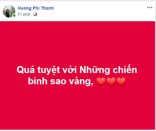 Facebook 'nóng bỏng' những dòng cảm xúc dành cho các cầu thủ Việt Nam