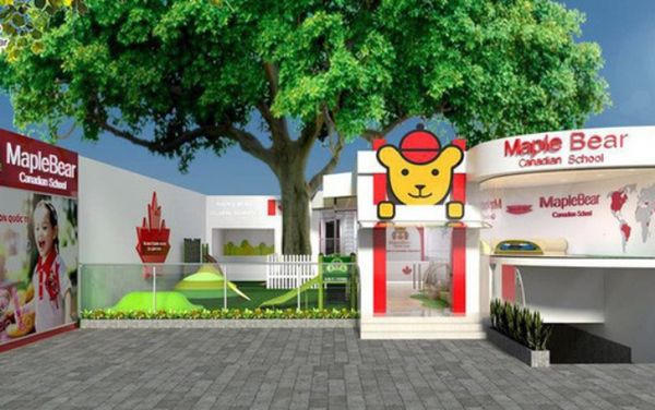 Hình ảnh giới thiệu của trường mầm non.