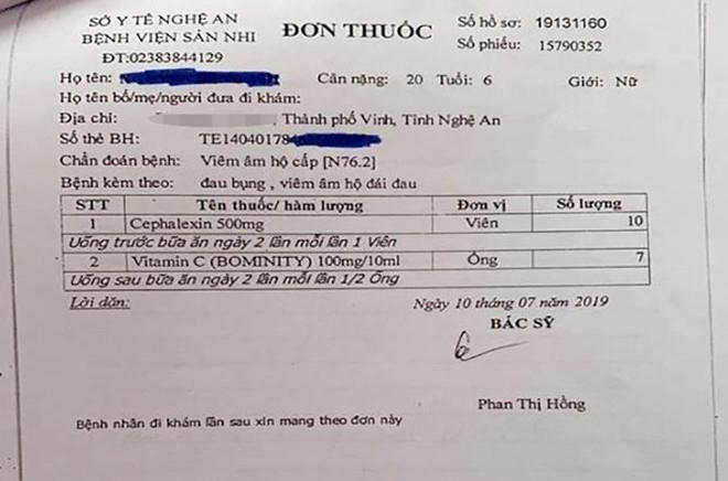 Cong an TP Vinh bao cao Uy ban Tu phap vu be 6 tuoi to bi xam hai hinh anh 1 