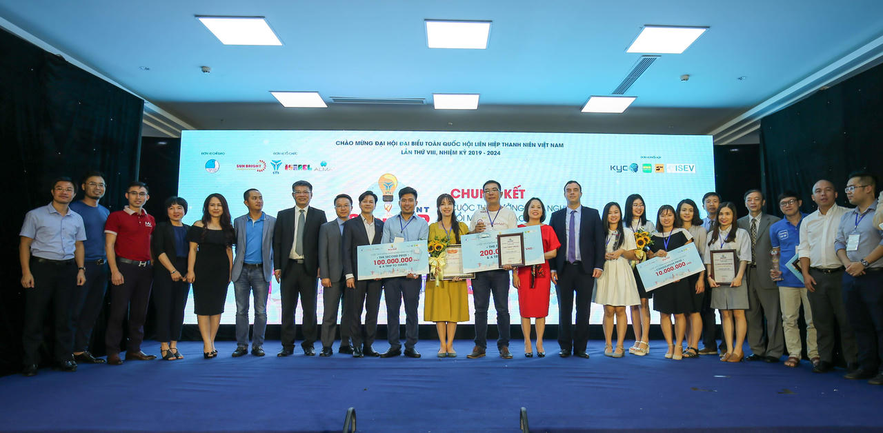 Ba đội giành giải thưởng cao nhất 'Ý tưởng khởi nghiệp sáng tạo -Startup Hunt 2019' sẽ  được tới Israel