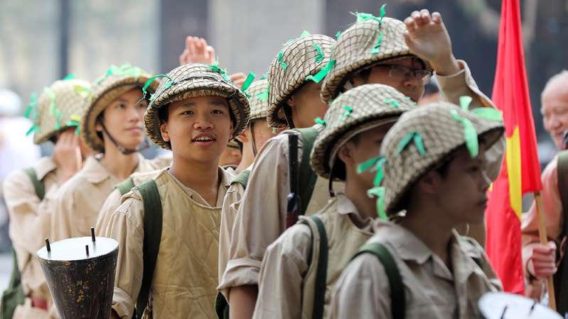 Rưng rưng xúc động với hồi ức về Hà Nội ngày 10/10/1954