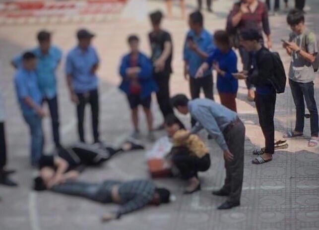 Nam sinh ĐH Kiến trúc rơi từ tầng cao trúng bạn học, một người chết, một người bị thương nặng