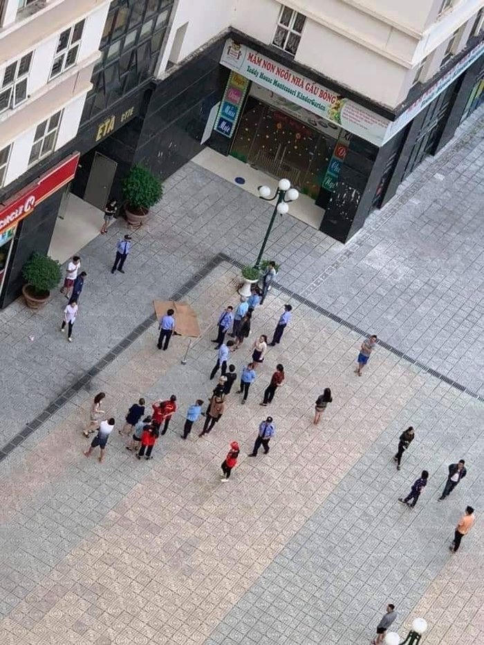 Hiện trường vụ việc.