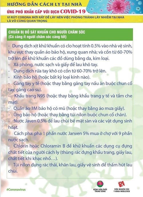 Toàn bộ kiến thức về cách ly, chăm sóc người cần cách ly tránh lây lan dịch Covid-19
