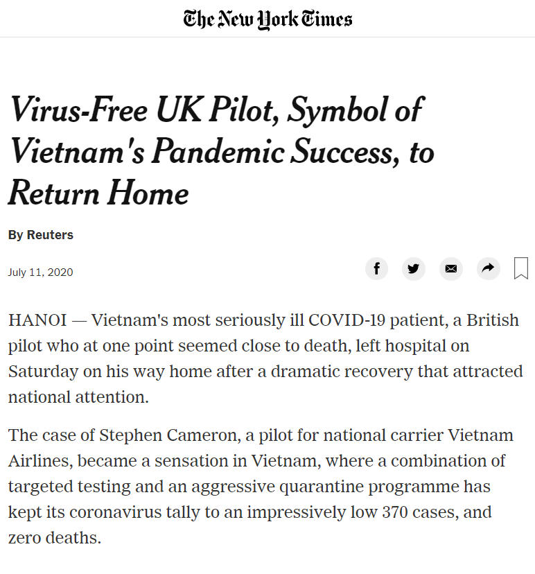 Báo chí quốc tế tràn ngập lời ca ngợi Việt Nam