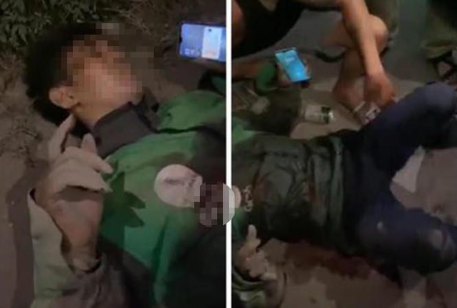 Tài xế GrabBike bị đâm nguy kịch, cướp xe máy trong đêm - ảnh 1