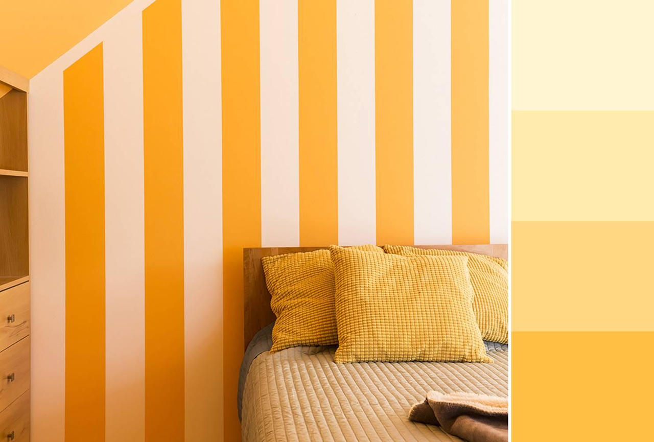 Quy tắc sử dụng màu nóng trong thiết kế nội thất