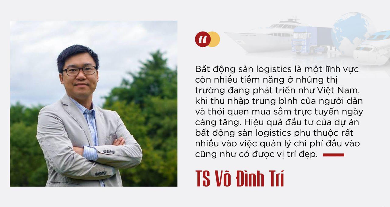 Ngọt và chua bất động sản logistics