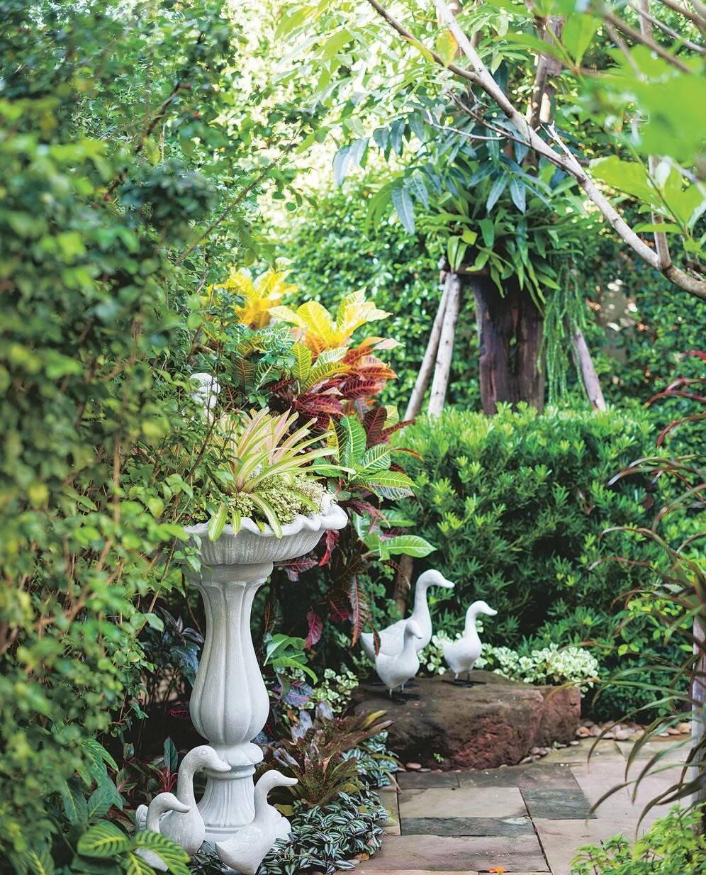 Ngôi nhà có sân vườn, ao cá, thác nước, một “ốc đảo” giữa lòng đô thị