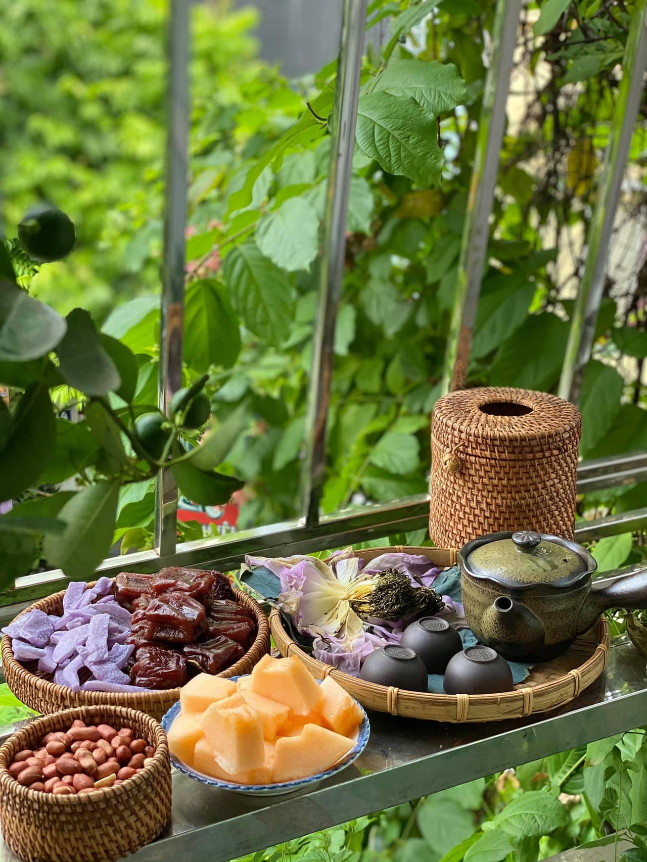 Ngôi nhà phủ đầy hoa leo của nữ thiết kế thời trang